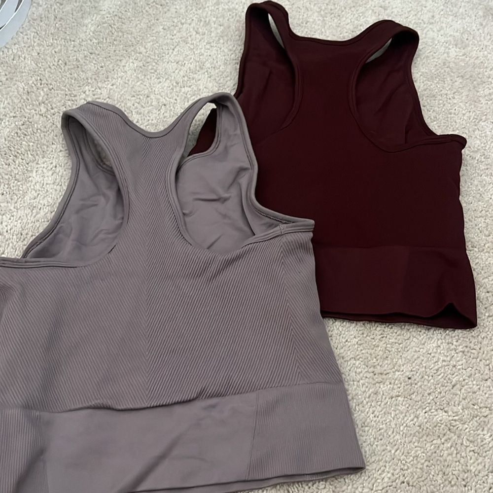 A&F racer back YPB tops size small bundle of 2